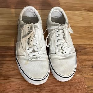 White vans.